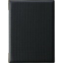 えいむ 店舗用品 カーボンタイプメニューブック ピンタイプ B5・6ページ LB-932 ブラック 【北海道・沖縄・離島配送不可】(3)