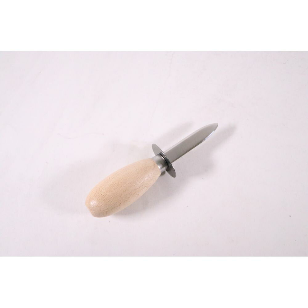 材質：刃：18-0ステンレス　柄：天然木全長mm：150生産地：日本日本製※画像のサイズ感と実際のお届け商品のサイズ感は異なる場合があります。商品名および仕様に記載のサイズ・カラー等がお届けの商品になります。[ 貝むき オイスターナイフ ]