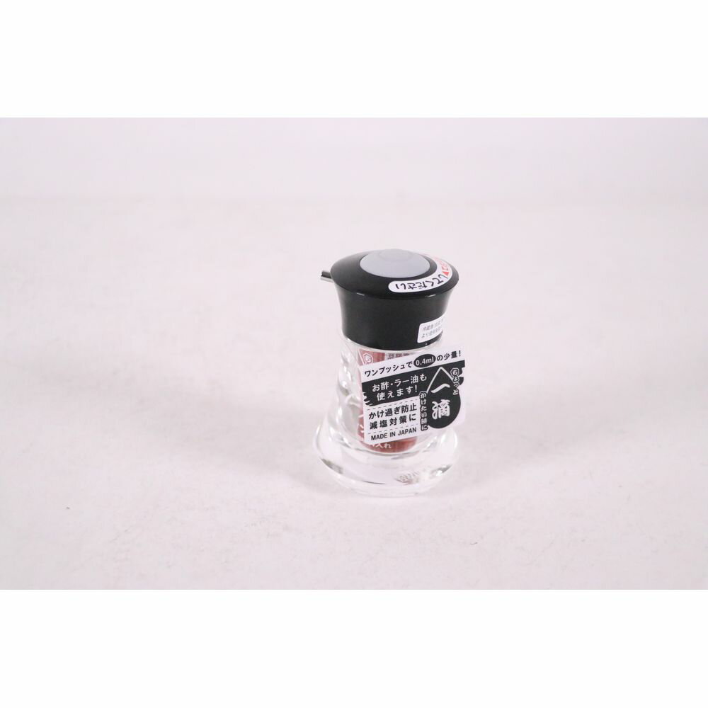 Other - （まとめ買い）台和 PU-1S ブラック プッシュワン・プラス定量調味料入(S) 40ml 〔×3〕 【北海道・沖縄・離島配送不可】