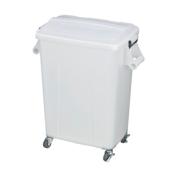 Dustbins - 新輝合成 トンボ厨房ダストペール70型 ナチュラル蓋付 【北海道・沖縄・離島配送不可】