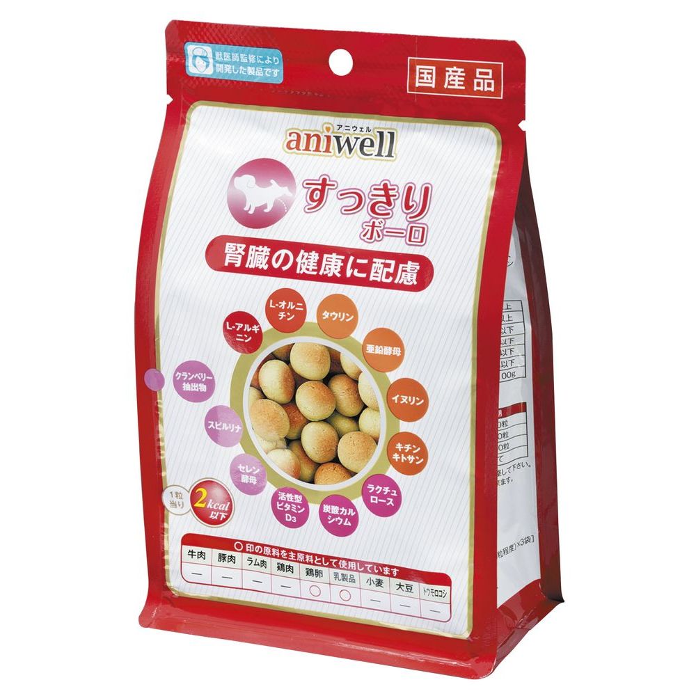 デビフペット アニウェル aniwell すっきりボーロ 60g 犬用おやつ 【北海道・沖縄・離島配送不可】