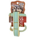 ドギーマン Doggy's Tailor ドッグハーネス SS レザースタイル ライトブルー 犬用 【北海道・沖縄・離島配送不可】