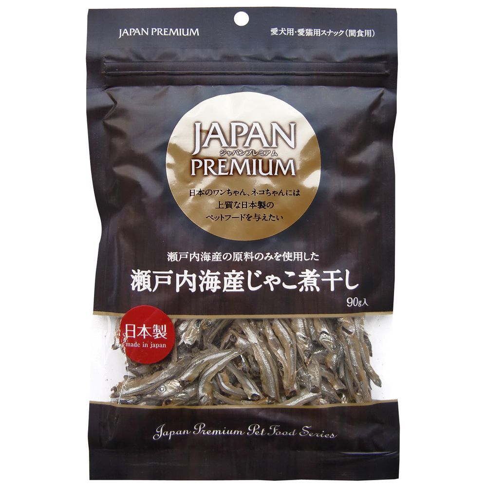 Rakuten - アスク ジャパンプレミアム 瀬戸内産じゃこにぼし90g 犬用おやつ 【北海道・沖縄・離島配送不可】