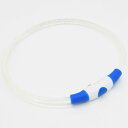 ハヤブサ LEDセーフティフラッシュネックリング L ブルー ペット用品 【北海道・沖縄・離島配送不可】