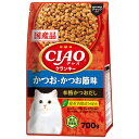 いなばペットフード CIAOクランキー かつお・かつお節味 本格かつおだし 700g 猫用フード 【北海道・沖縄・離島配送不可】