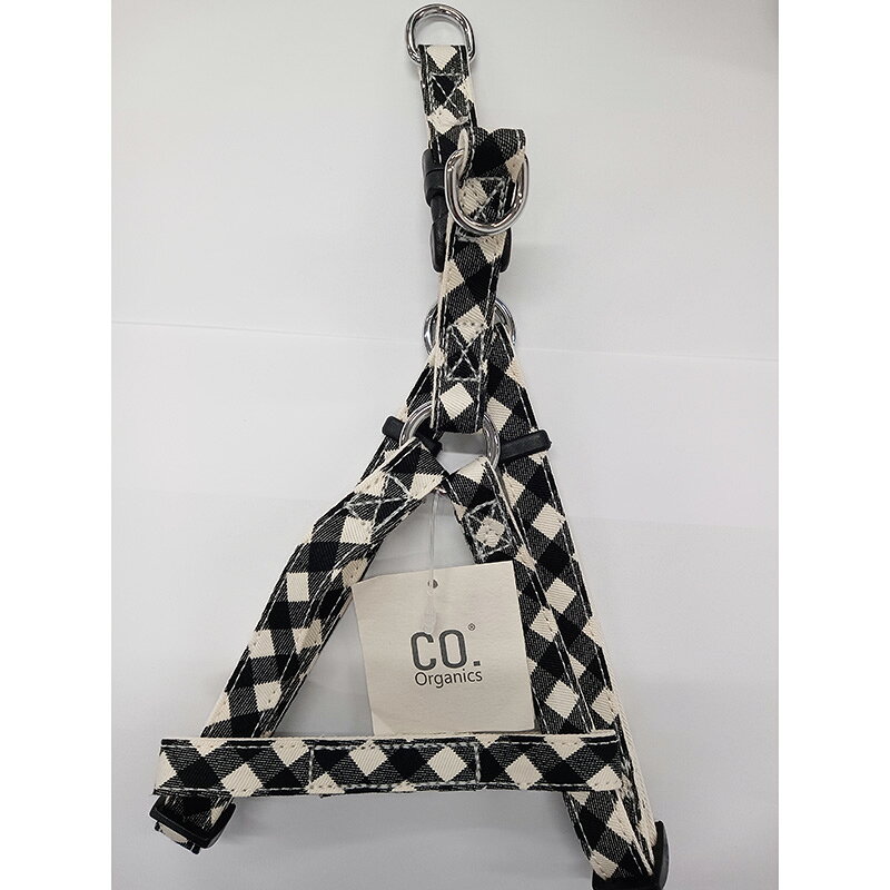 Harness - 神戸工房 Bowvid オーガニックハーネス XS コージー ブラック 犬用 【北海道・沖縄・離島配送不可】
