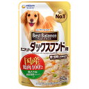 (まとめ買い)ユニ・チャーム ベストバランス パウチ ミニチュア・ダックスフンド用 鶏ささみ・緑黄色野菜・キャベツ入り 60g 犬用フード 〔×36〕 【北海道・沖縄・離島配送不可】