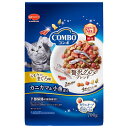 （まとめ買い）日本ペットフード コンボ キャット まぐろ味・カニカマ・小魚添え 700g 猫用フード 〔×6〕 