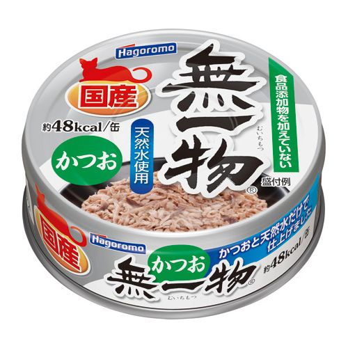 （まとめ買い）はごろもフーズ 無一物ねこまんま 缶かつお 70g 猫用フード 〔×24〕 【北海道 沖縄 離島配送不可】