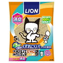 ライオン LION ニオイをとるおから砂 5L 猫用 【北海道・沖縄・離島配送不可】