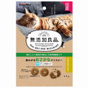 (まとめ買い)キャティーマン 無添加良品 歯みがきおさかなクリスピー 25g 猫用おやつ 〔×24〕 【北海道・沖縄・離島配送不可】