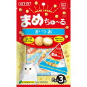 (まとめ買い)いなばペットフード いなば まめちゅ~る かつお 8g×3袋 猫用おやつ 〔×16〕 【北海道・沖縄・離島配送不可】