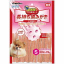 (まとめ買い)ドギーマン ホワイデント 長持ち歯みがき ギザ棒ガム イチゴ味 S20本 犬用おやつ 〔×8〕 【北海道・沖縄・離島配送不可】