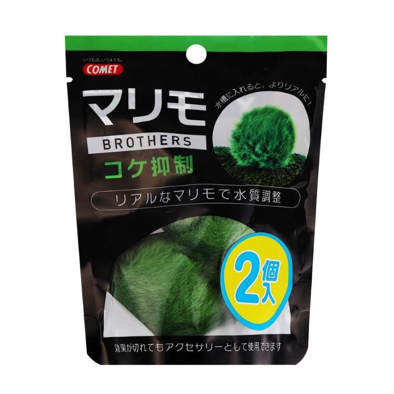 Water Management Related - イトスイ コメット マリモブラザーズ コケ抑制 2個入 観賞魚用品 ペット用品 【北海道・沖縄・離島配送不可】