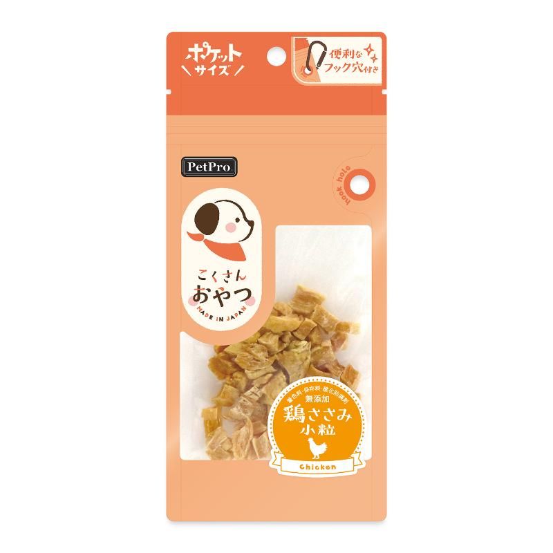 Dog Food - （まとめ買い）ペットプロ ペットプロ こくさんおやつ 鶏ささみ小粒 15g 犬用おやつ 〔×14〕 【北海道・沖縄・離島配送不可】