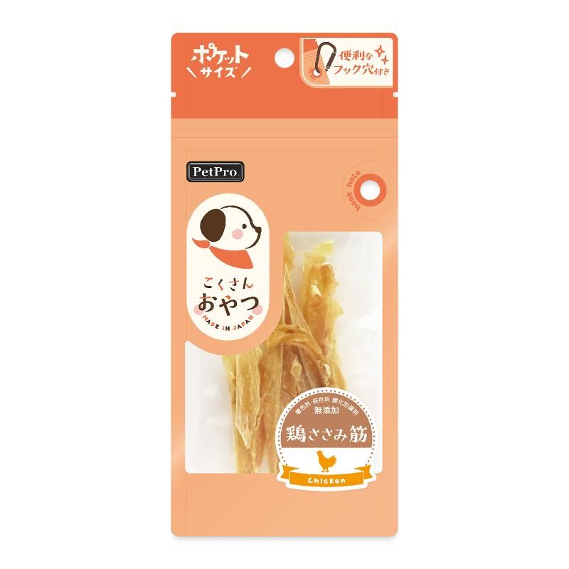 （まとめ買い）ペットプロ ペットプロ こくさんおやつ 鶏ささみ筋 10g 犬用おやつ 〔×14〕 【北海道・沖縄・離島配送不可】