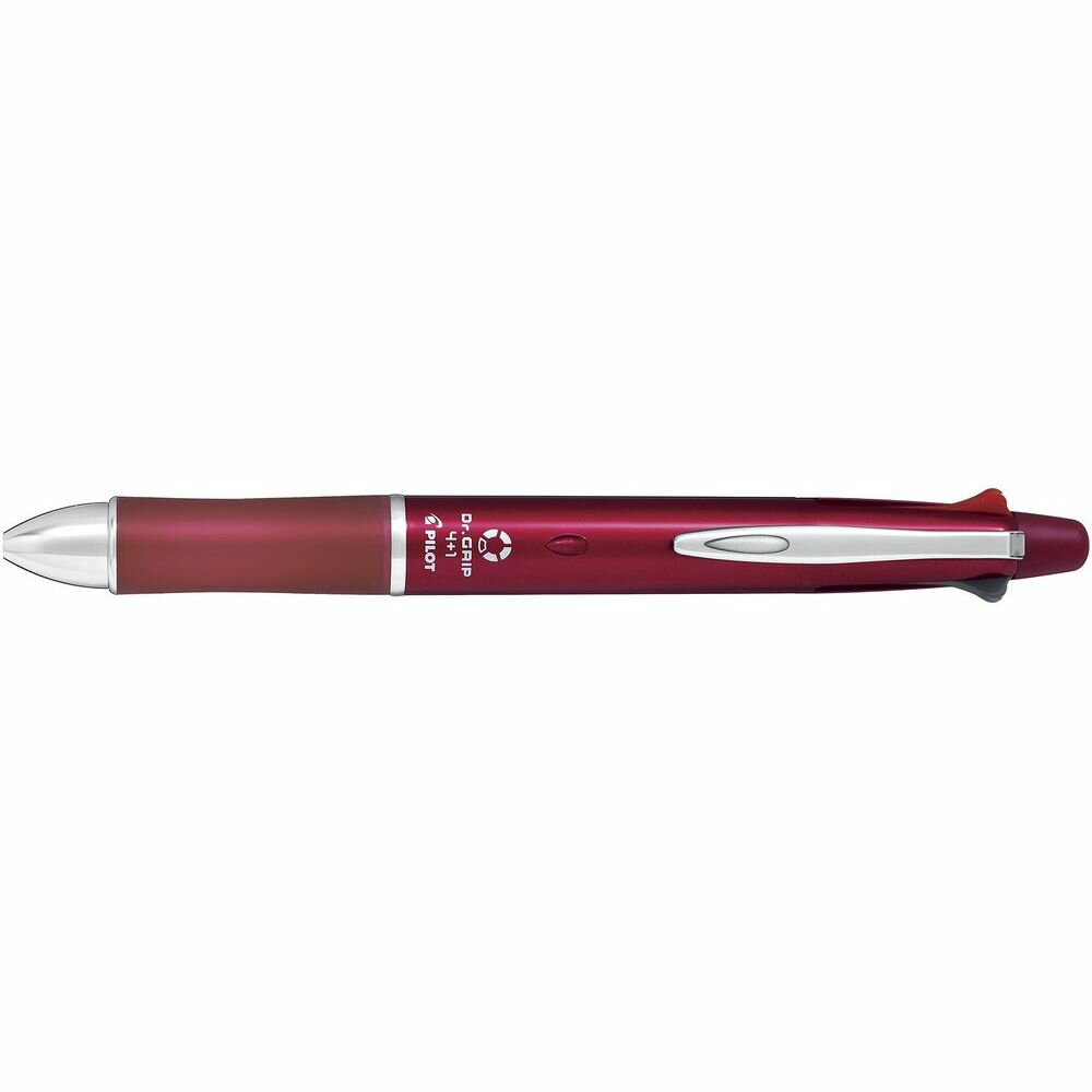 多功能笔 - （まとめ買い）パイロット 多機能ペン ドクターグリップ4+1 0.7mm ボルドー BKHDF1SFN-BO 〔3本セット〕 【北海道・沖縄・離島配送不可】