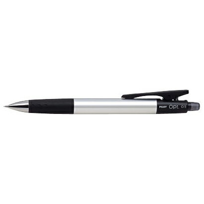 （まとめ買い）パイロット シャープペンシル フレフレオプト 0.5mm メタル HOP-20R-MT 〔10本セット〕 【北海道・沖縄・離島配送不可】