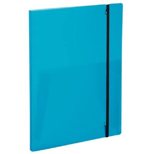 （まとめ買い）パイロット 持ち歩きフォルダーS A4 半透明タイプ ライトブルー PL-F04-45-LB 〔5冊セッ..