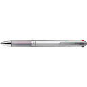 (まとめ買い)パイロット 多色ボールペン ジュースアップ3 0.4mm シルバー LKJP-50S4-S 〔5本セット〕 【北海道・沖縄・離島配送不可】(3)