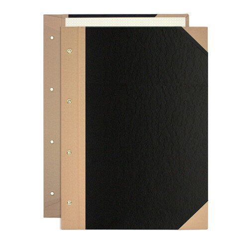 樂天商城 - （まとめ買い）プラス とじ込み表紙 A4縦 4穴 ブラック FL-006TU 〔10組セット〕 【北海道・沖縄・離島配送不可】