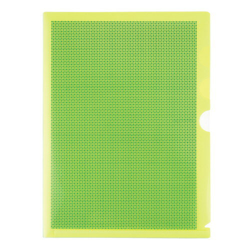 （まとめ買い）プラス カモフラージュホルダー 仕切り付 3ポケット A4 グリーン FL-131CH 〔10冊セット..