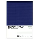 （まとめ買い）プラス レポートパッド B5 B罫 50枚 RE-050B 〔10冊セット〕 【北海道・沖縄・離島配送不可】