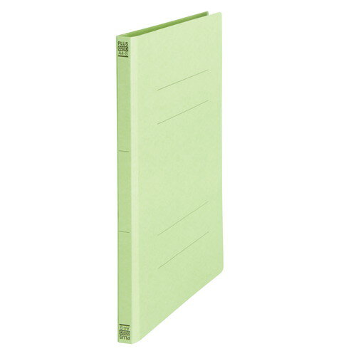 1冊で2種類の書類を保存できる!とじた紙にとじ具が干渉しないように横幅を広げています。●フラットファイル●規格:A4-S●色:グリーン●材質:表紙=ファイルカード紙、とじ具=ポリプロピレン●外形寸法:縦307×横235mm●背幅:18mm●穴数:2穴●穴間隔:80mm●収容枚数:2カ所合わせて180枚