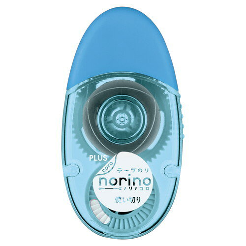 （まとめ買い）プラス テープのり ノリノコロ 6mm×12m ブルー TG-1512 〔10個セット〕 【北海道・沖縄..