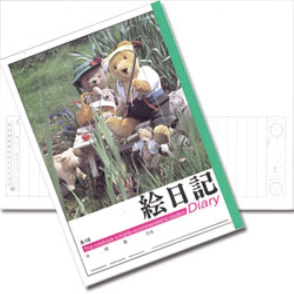 日本製 JAPAN 学習帳S-16絵日記(画用紙) 32-689 〔まとめ買い10個セット〕【北海道 沖縄 離島配送不可】
