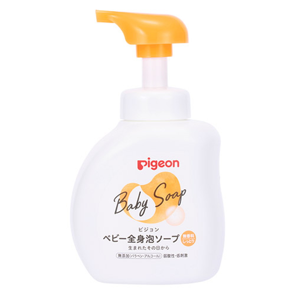 ピジョン 全身泡ソープ しっとり 本体(500ml)