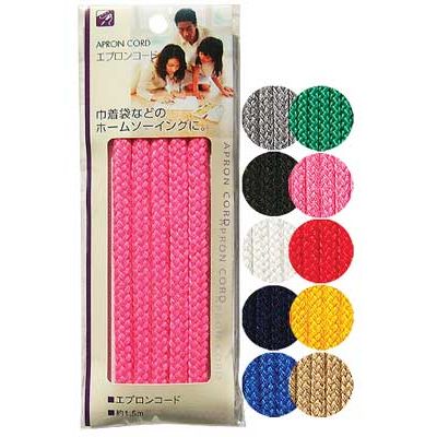 エプロンコード1.5m 〔まとめ買い12個セット〕 23-089【北海道・沖縄・離島配送不可】