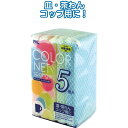 カラーファイブネットスポンジ5個入 〔まとめ買い12個セット〕 30-836【北海道・沖縄・離島配送不可】