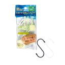 簡単便利収納!ショートメタルSフック(大4本入) 〔まとめ買い12個セット〕 40-594【北海道・沖縄・離島配送不可】