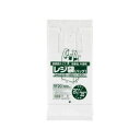 省資源レジ袋東20西35号100枚入HD半透明RF20 〔まとめ買い(60袋×5ケース)合計300袋セット〕 38-390【代引不可】【北海道・沖縄・離島配送不...