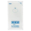 規格袋 8号100枚入03LLD透明 K08 〔まとめ買い(100袋×5ケース)合計500袋セット〕 38-453【代引不可】【北海道・沖縄・離島配送不可】
