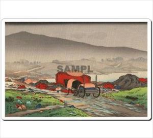 【メール便発送】浮世絵マウスパッド 7003 橋口五葉 耶馬溪 Japan Ukiyoe MousePad【代引不可】