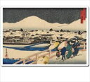 【メール便発送】浮世絵マウスパッド 13002 長谷川貞信 都名所之内 四条橋より縄手通大和橋を望 Japan Ukiyoe MousePad【代引不可】(2)