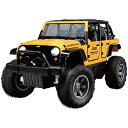 ジョーゼン ダートマックスカム 1/24スケールラジコン ジープラングラー ルビコン JRVT091-YL 6歳以上 【北海道・沖縄・離島配送不可】