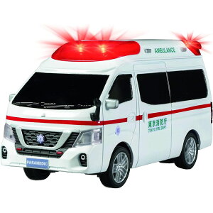 ジョーゼン ダートマックス 1/32スケールラジコン ニッサン パラメディック救急車 JRVC102-WH 6歳以上 【北海道・沖縄・離島配送不可】