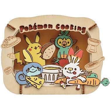 【メール便発送】エンスカイ ペーパーシアター PT-W18 ポケットモンスター Pokemon Cooking 15歳以上