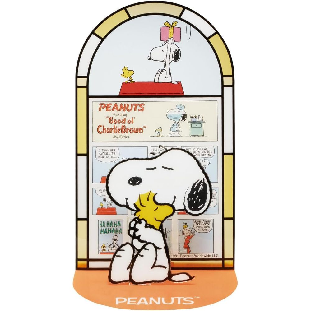 【メール便発送】カワダ クミテラ ピーナッツ(Woodstock) 7.5×13×6cm 8才以上 KT-031 立体ペーパークラ..