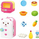 パイロットコーポレーション メルちゃん おせわパーツ単品 レンジとれいぞうこセット ピンク 1851587 3歳以上 【北海道・沖縄・離島配送不可】