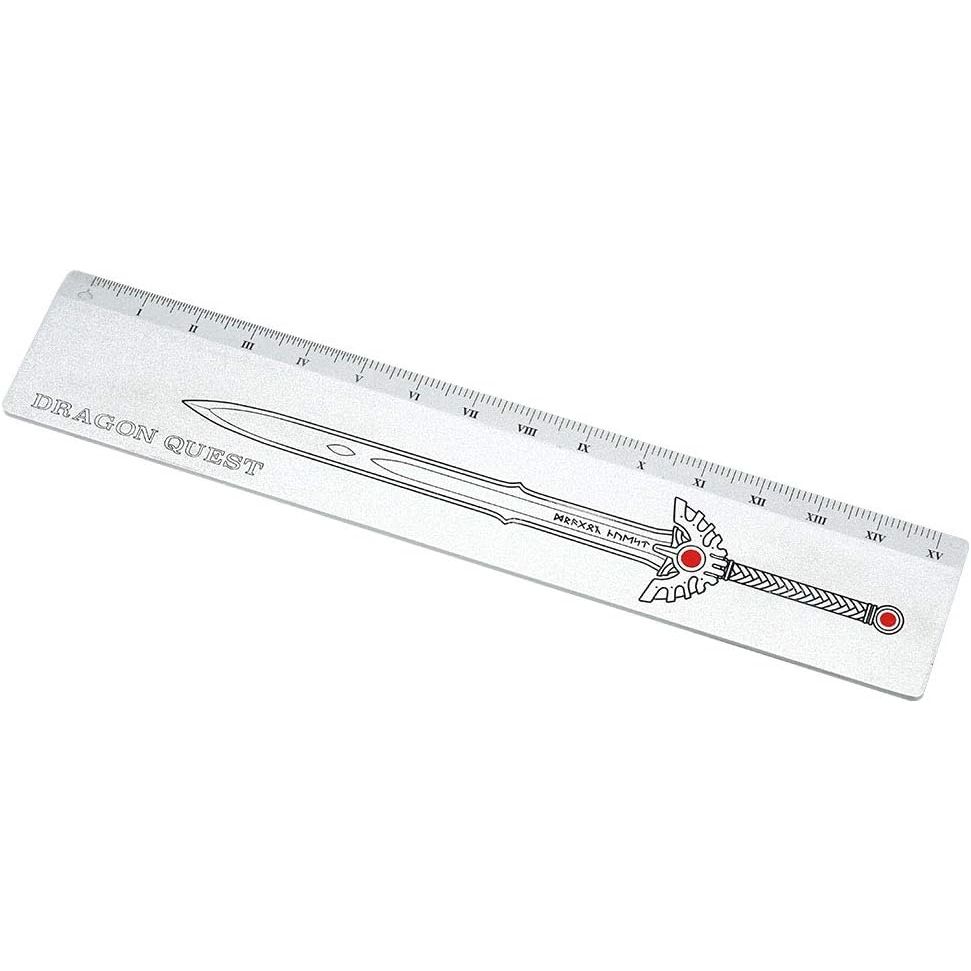 【メール便発送】スクウェアエニックス ドラゴンクエスト メタル定規15センチ ロトの剣