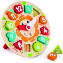 Hape(ハペ) 時計パズル E1622A 知育玩具 3歳以上 【北海道・沖縄・離島配送不可】