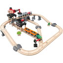 Hape(ハペ) 鉱山レールベーシックセット E3756 知育玩具 3歳以上 【北海道・沖縄・離島配送不可】