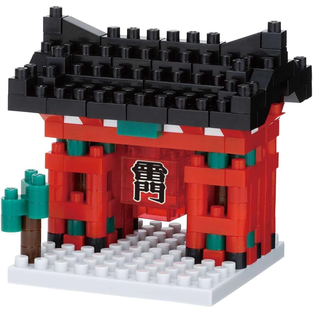 【メール便発送】カワダ ナノブロック 雷門 NBC_394 1.3×10.5×18cm NBC_394 12歳以上