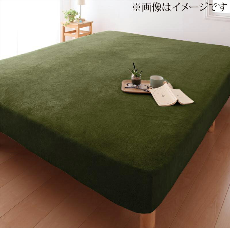 寝心地・カラー・タイプが選べる！大きいサイズのパッド・シーツ シリーズ マイクロファイバー ボックスシーツ キング アイボリー 【北海道・沖縄・離島配送不可】