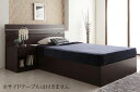 家族で寝られるホテル風モダンデザインベッド〔Confianza〕コンフィアンサ 〔日本製ポケットコイルマットレス付き〕 ダブル 〔フレーム〕ホワイト 大型 ファミリー【北海道・沖縄・離島配送不可】