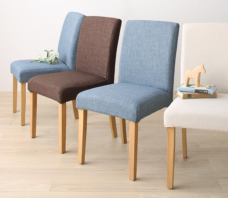 〔組立設置料込み〕選べる8パターン 天然木 カバーリング ダイニング 〔Queentet〕クインテッド ダイニ..